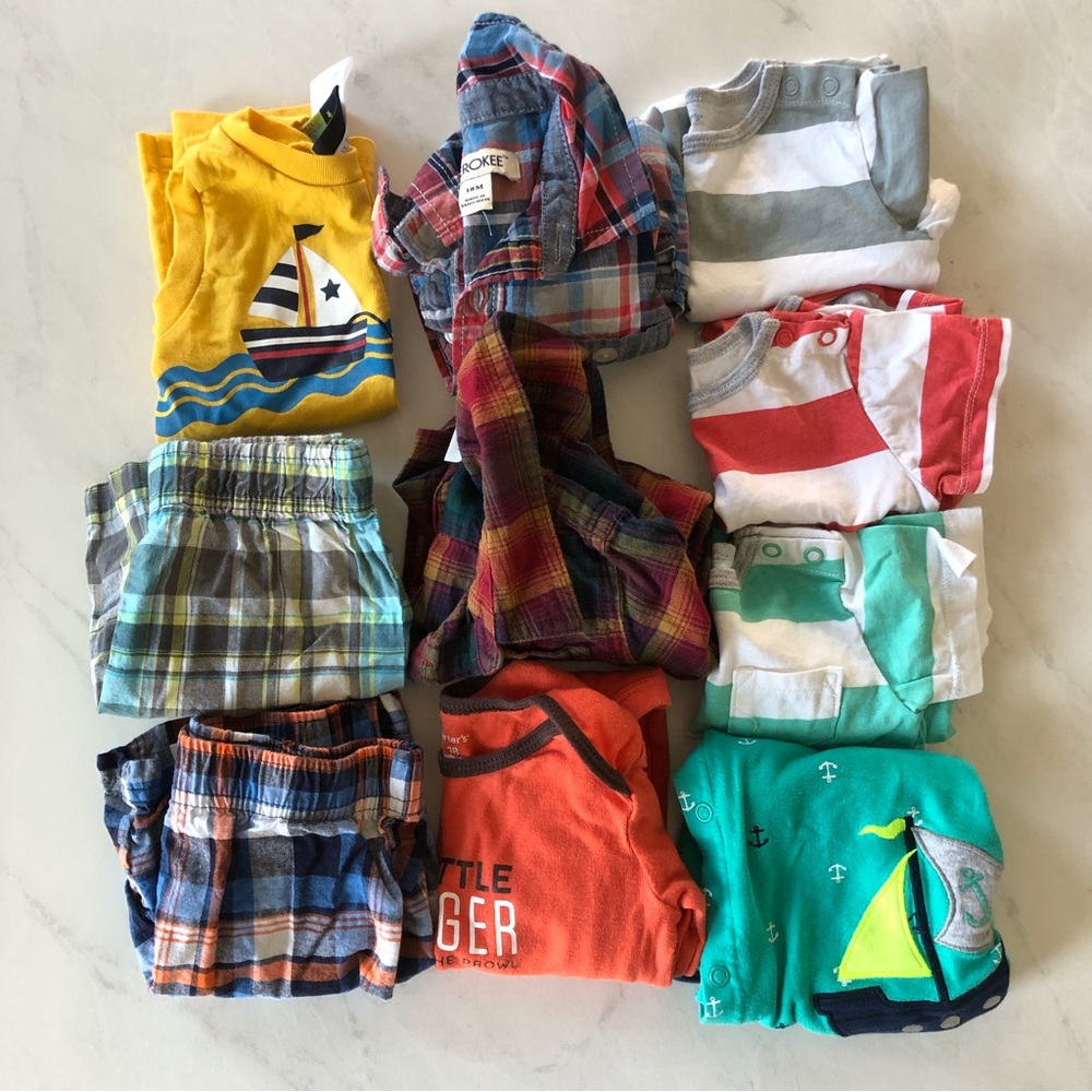 18 Months Baby Boy Clothes Lot EUC
